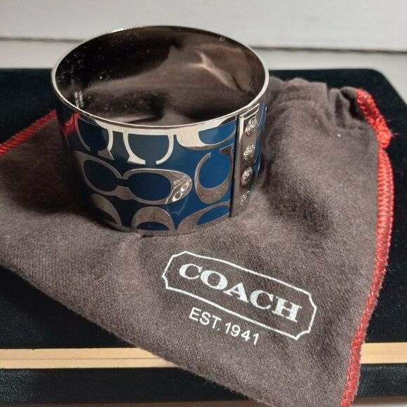 Coach Bracelet/Bangle and Dust bag Cottagecore Granny Chic - Picture 1 of 6